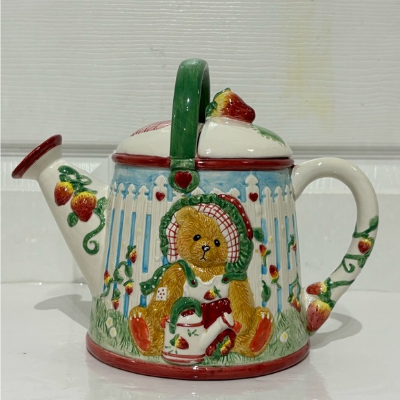 Vintage Cherished  Teddies  Teapot 1995 - Picture 3 of 12